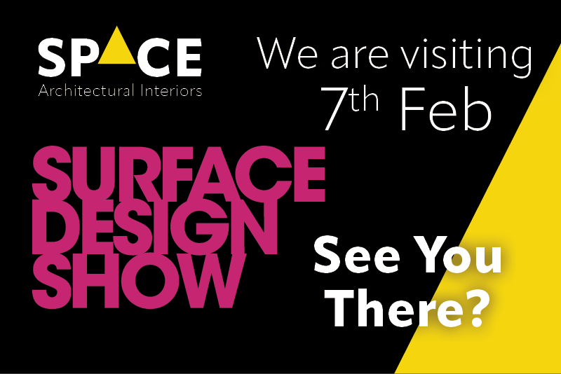 See You at the “Surface Design Show” on 7th Feb?